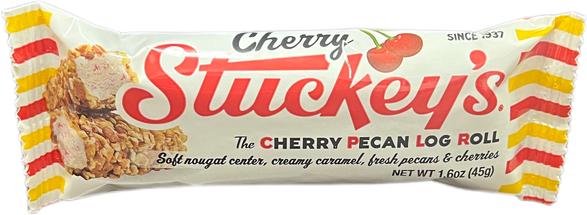 Stuckey's Pecan Log 1.6oz Cherry