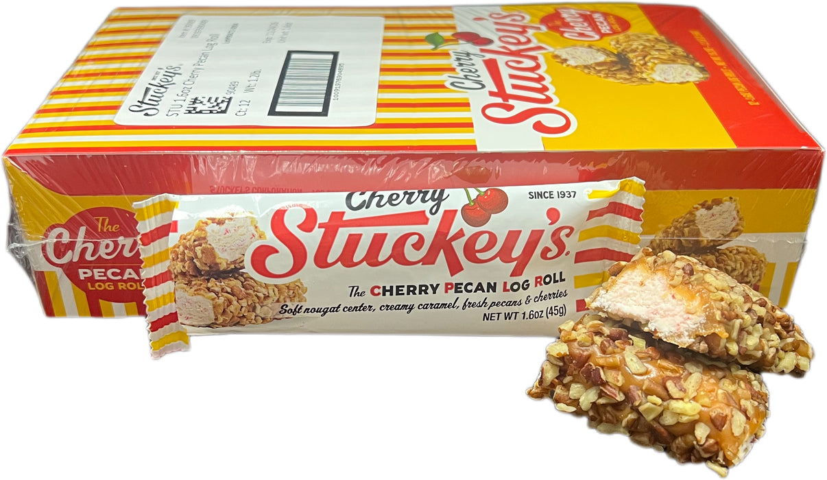 Stuckey's Pecan Log 1.6oz Cherry