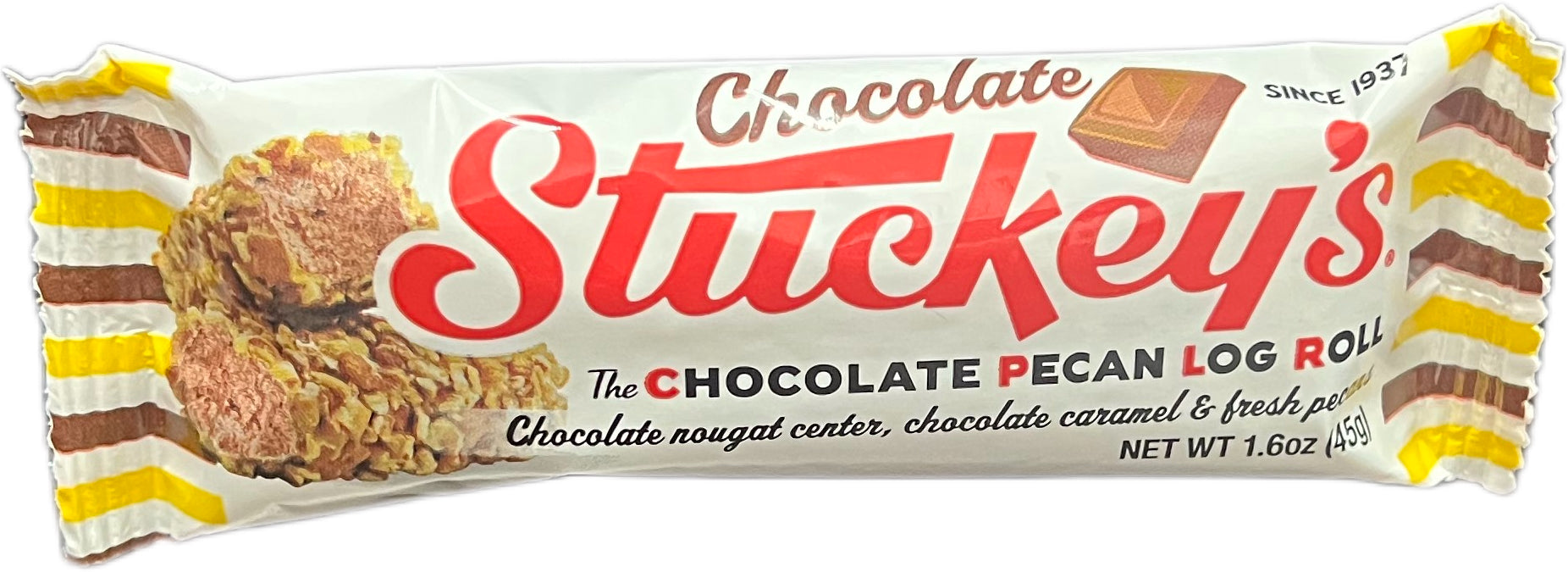 Stuckey's Pecan Log 1.6oz Chocolate