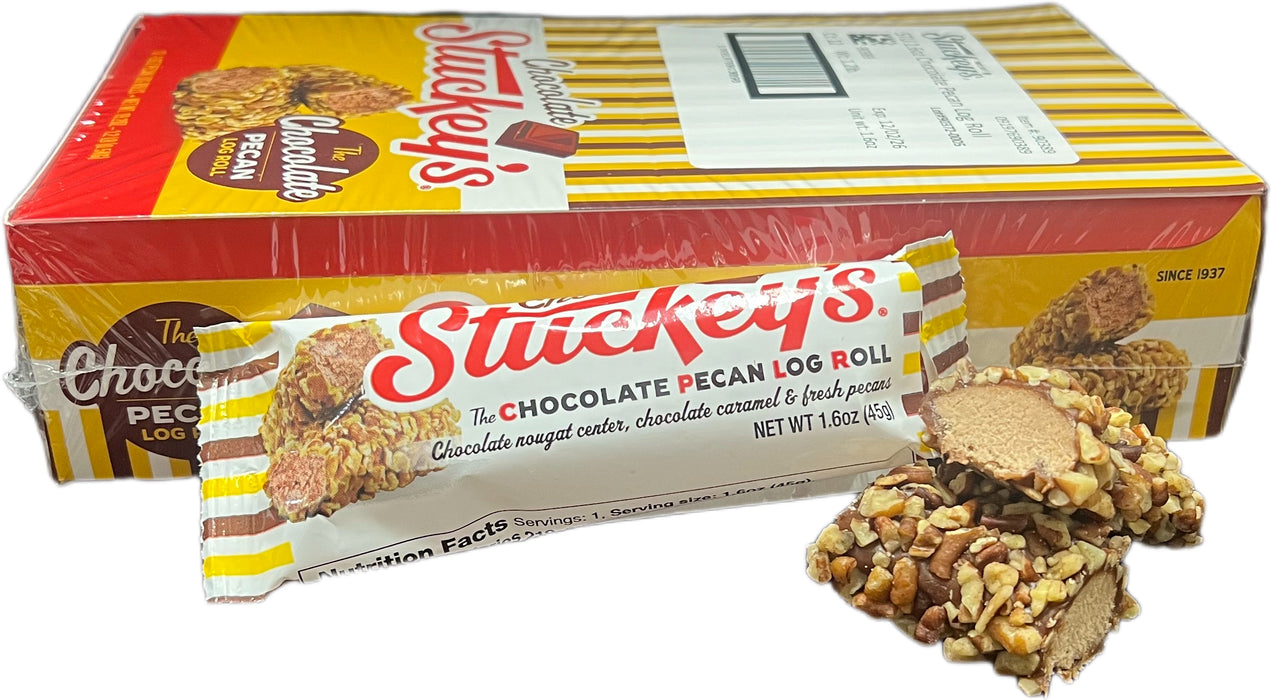 Stuckey's Pecan Log 1.6oz Chocolate