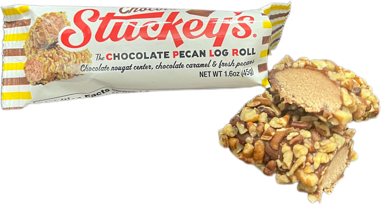 Stuckey's Pecan Log 1.6oz Chocolate