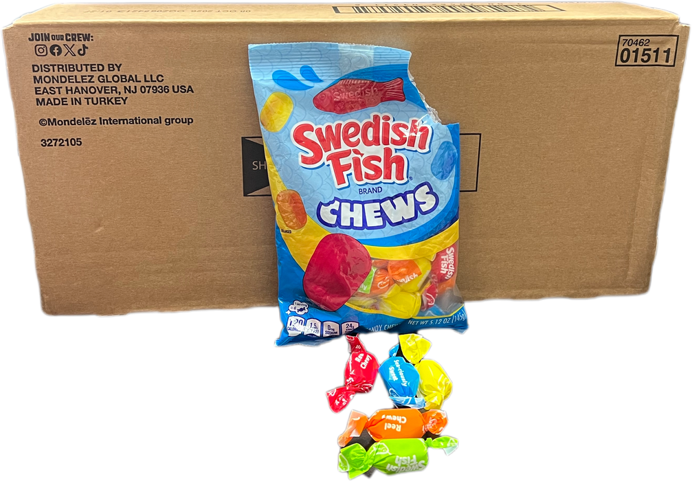 Swedish Fish 5.12oz Bag Chews Assorted