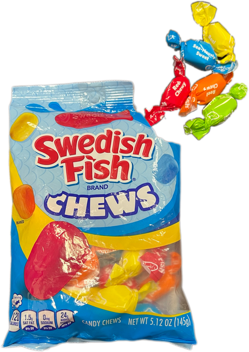Swedish Fish 5.12oz Bag Chews Assorted
