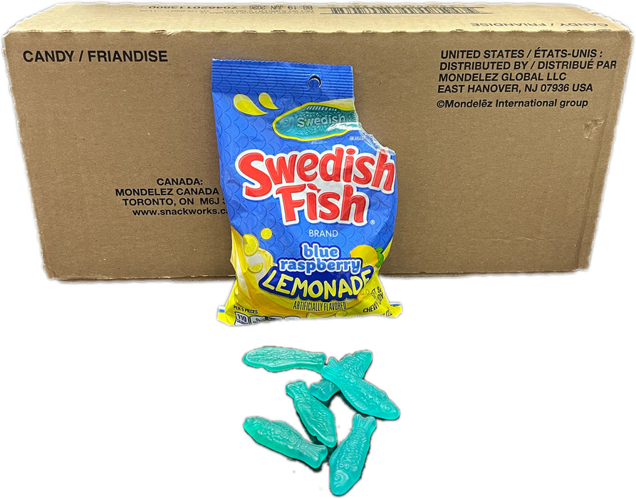 Swedish Fish 8oz Bag Blue Raspberry Lemonade