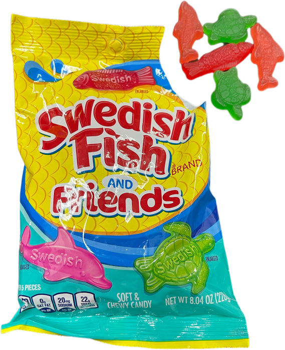 Swedish Fish 8oz Bag Friends