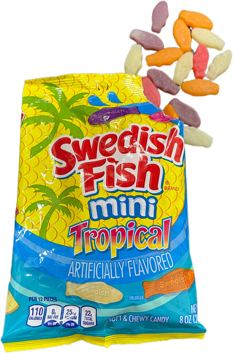 Swedish Fish 8oz Bag Tropical