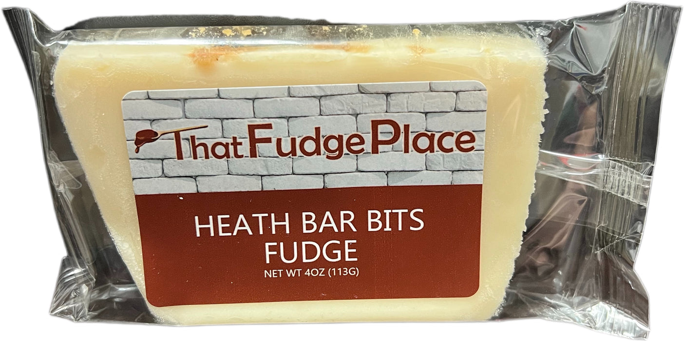 That Fudge Place Fudge 4oz Slice Heath Bar Bits