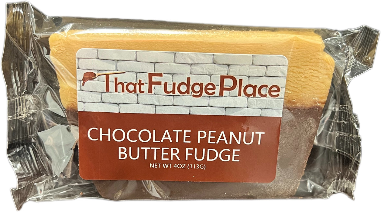 That Fudge Place Fudge 4oz Slice Chocolate Peanut Butter