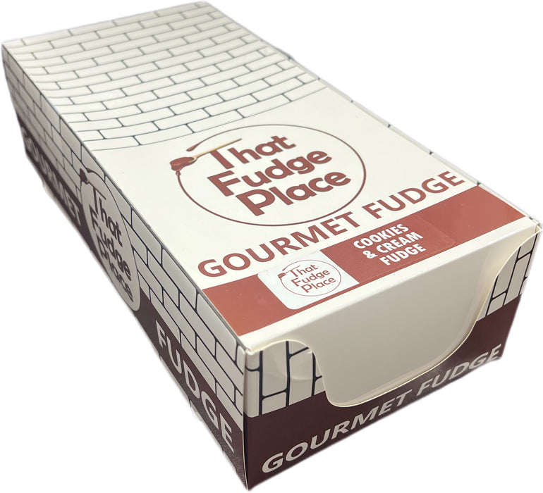 That Fudge Place Fudge 4oz Slice Cookies n' Cream
