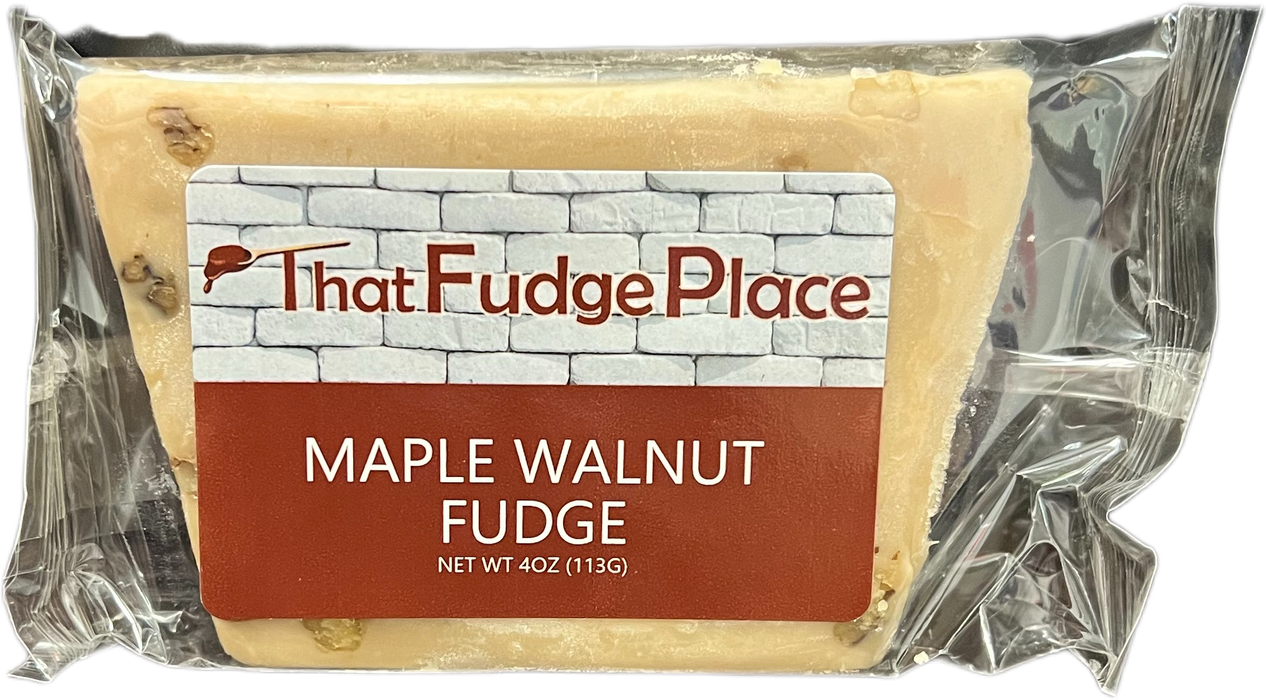 That Fudge Place Fudge 4oz Slice Maple Walnut