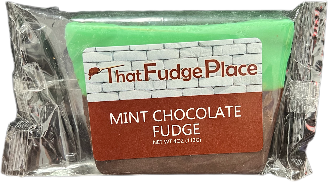 That Fudge Place Fudge 4oz Slice Mint Chocolate