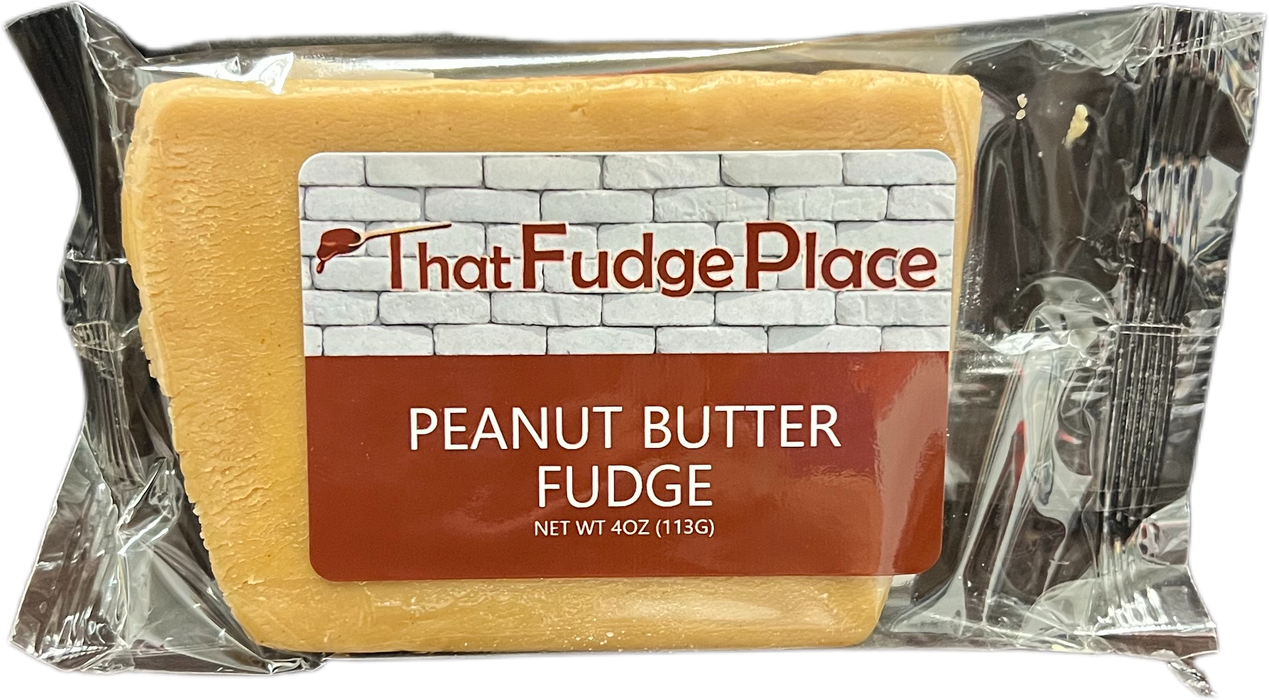 That Fudge Place Fudge 4oz Slice Peanut Butter