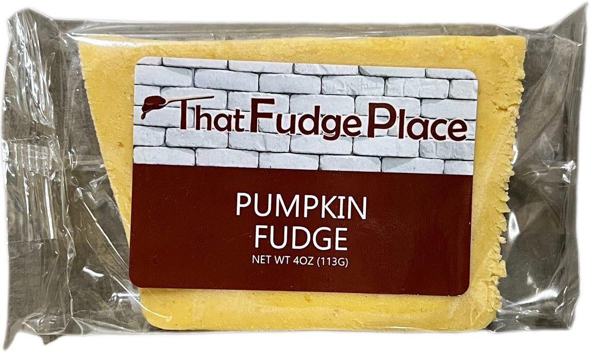 That Fudge Place Fudge 4oz Slice Pumpkin