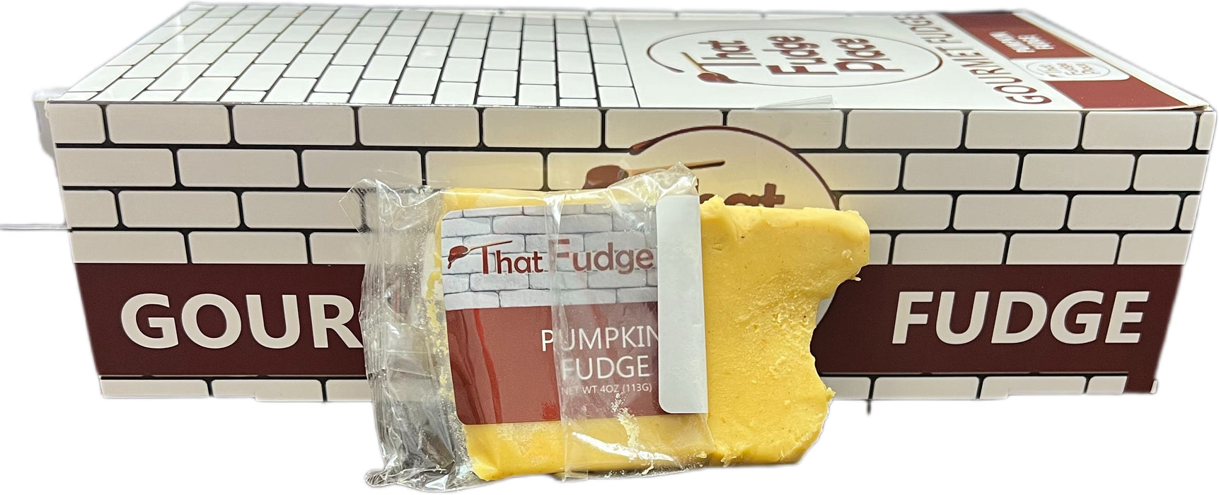 That Fudge Place Fudge 4oz Slice Pumpkin