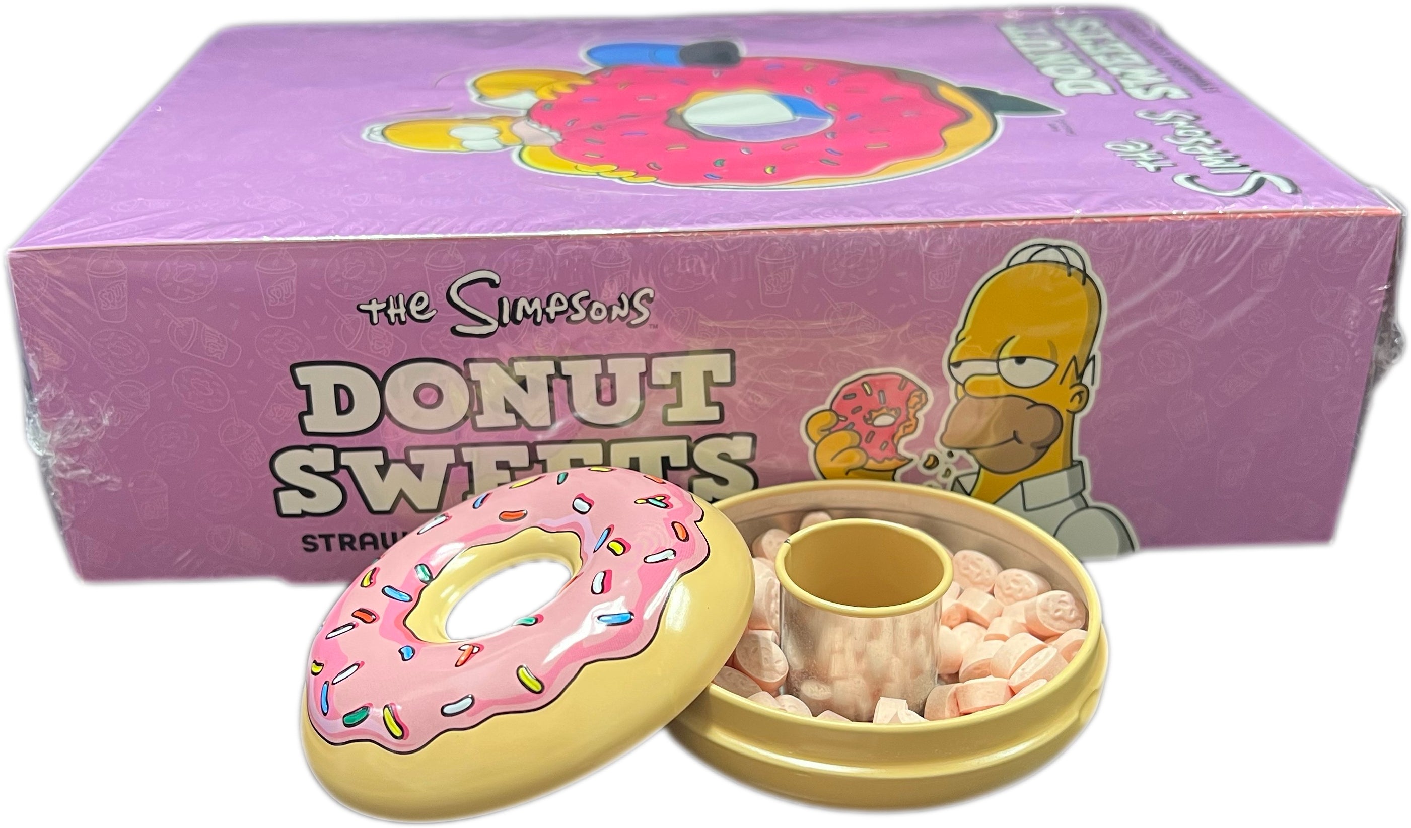 The Simpsons Donut 1.5oz Tin — b.a. Sweetie Candy Store
