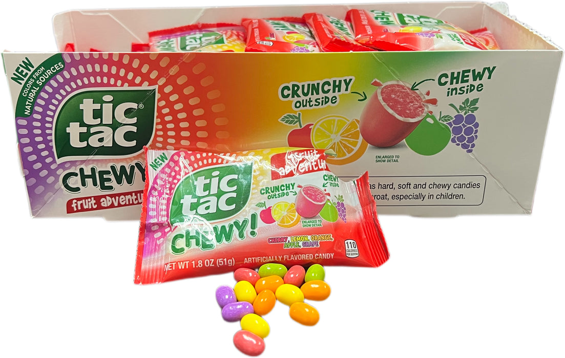 Tic Tac 1.8oz Bag Chewy Fruit Adventure