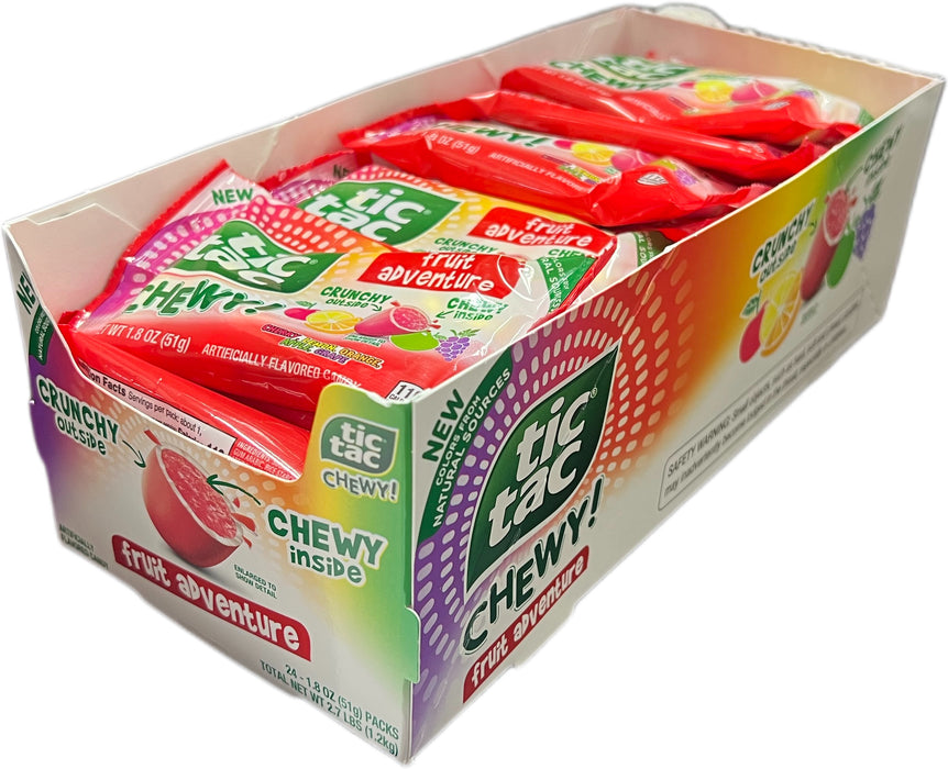 Tic Tac 1.8oz Bag Chewy Fruit Adventure
