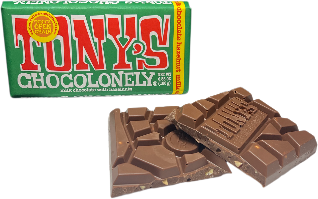 Tony's 6.65oz Milk Chocolate Hazelnut Chocolate Bar