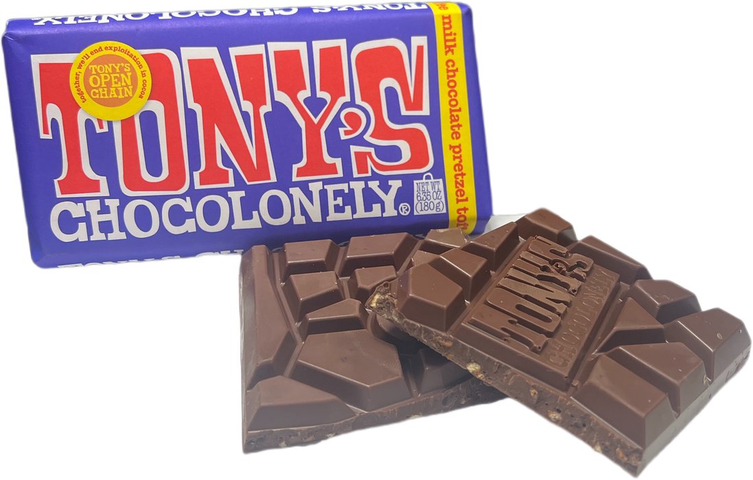 Tony's 6.65oz Milk Chocolate Pretzel Toffee Chocolate Bar