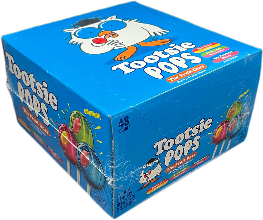 Tootsie Pops 48ct Box The Fruit Ones