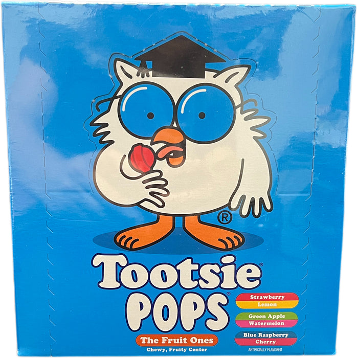 Tootsie Pops 48ct Box The Fruit Ones