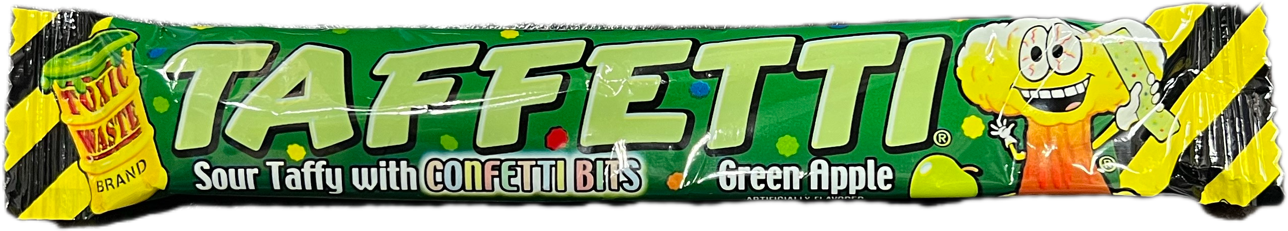 Toxic Waste Taffetti .7oz Bar Apple