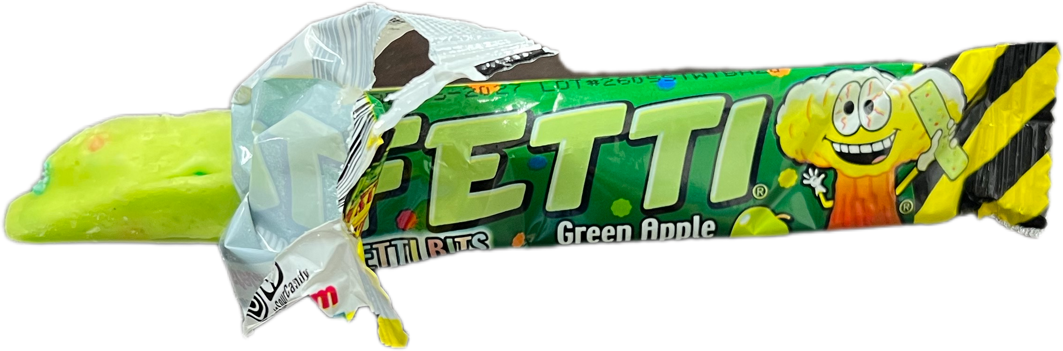 Toxic Waste Taffetti .7oz Bar Apple
