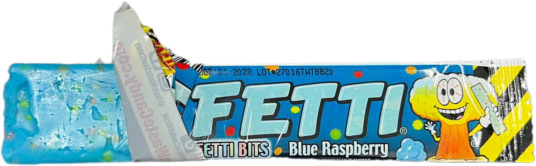 Toxic Waste Taffetti .7oz Bar Blue Raspberry