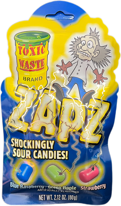 Toxic waste 2.12oz bag zaps