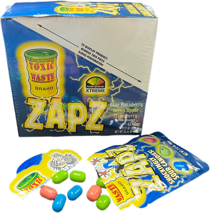 Toxic waste 2.12oz bag zaps