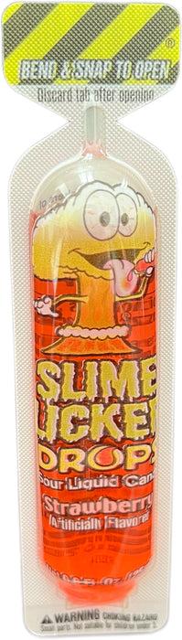 Slime Licker Drops .8oz Strawberry or Blue Razz