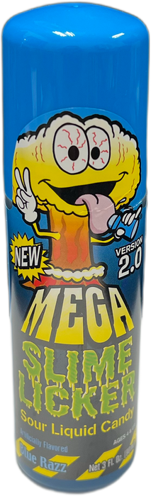 Toxic Waste 3oz Bottle Mega Slime Licker 2.0 Blue Razz or Strawberry