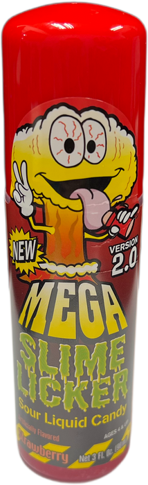 Toxic Waste 3oz Bottle Mega Slime Licker 2.0 Blue Razz or Strawberry