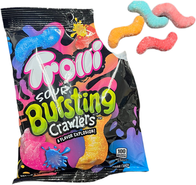 Trolli 4.25oz Bag Sour Bursting Crawlers