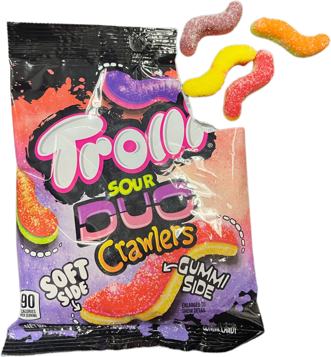 Trolli 4.25oz Bag Sour Duo Crawlers