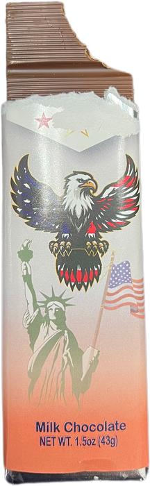 America 250 1.5oz Milk Chocolate Bar Eagle