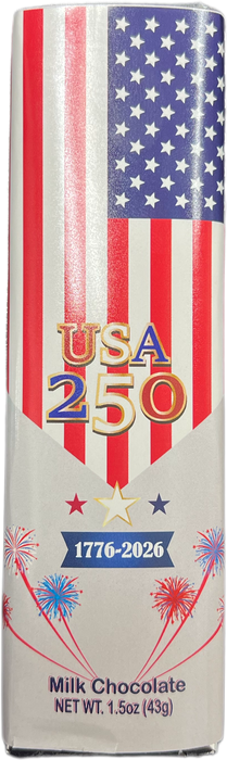 America 250 1.5oz Milk Chocolate Bar Flag