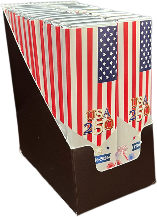 America 250 1.5oz Milk Chocolate Bar Flag
