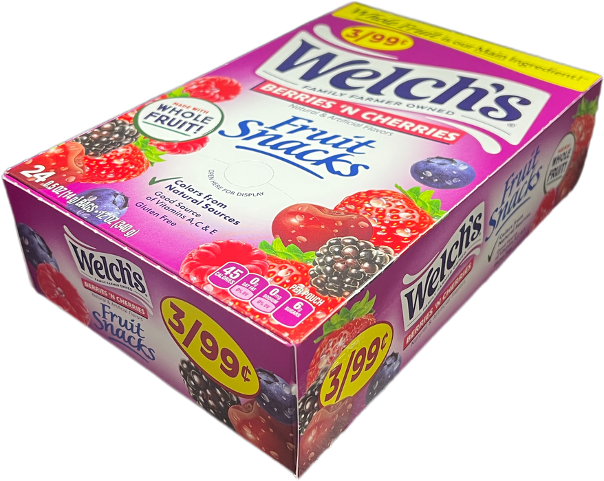 Welchs Berries N' Cherries .5oz Bag