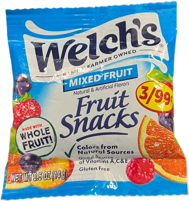Welchs Mixed Fruit .5oz Bag