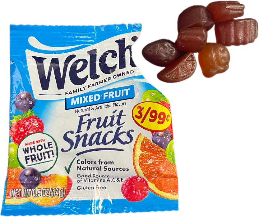 Welchs Mixed Fruit .5oz Bag