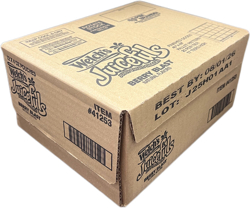 Welch's Juicefuls 4oz Bag Berry Blast