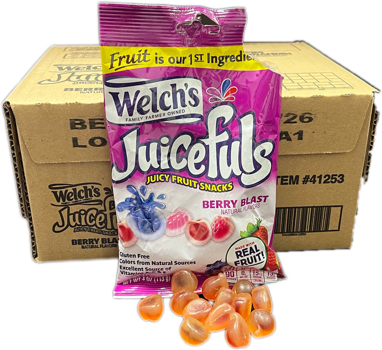 Welch's Juicefuls 4oz Bag Berry Blast
