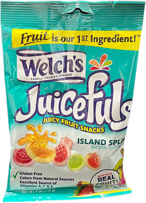 Welch's Juicefuls 4oz Bag Island Splash