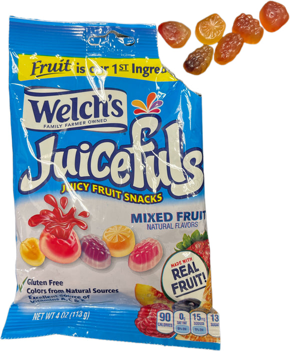 Welch's Juicefuls 4oz Bag Mixed Fruit