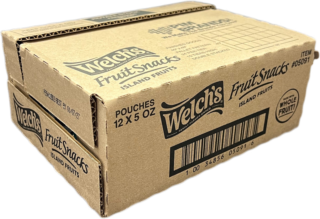 Welch's Fruit Snacks 5oz Bag Island Fruits