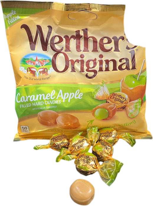 Werthers 5.5oz Bag Creamy Caramel Apple Filled Caramels