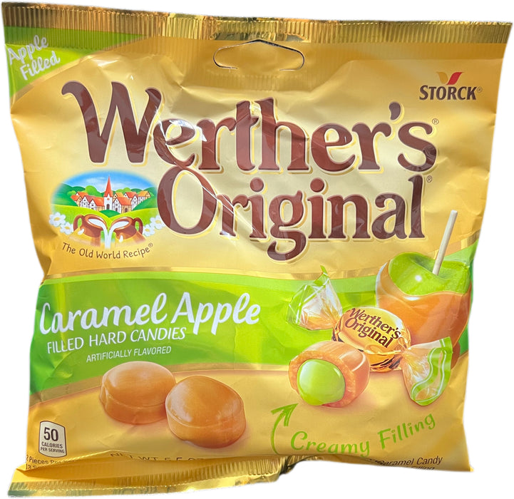 Werthers 5.5oz Bag Creamy Caramel Apple Filled Caramels