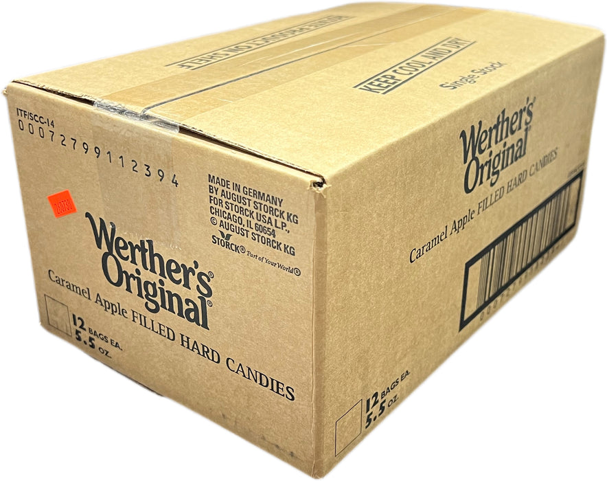 Werthers 5.5oz Bag Creamy Caramel Apple Filled Caramels