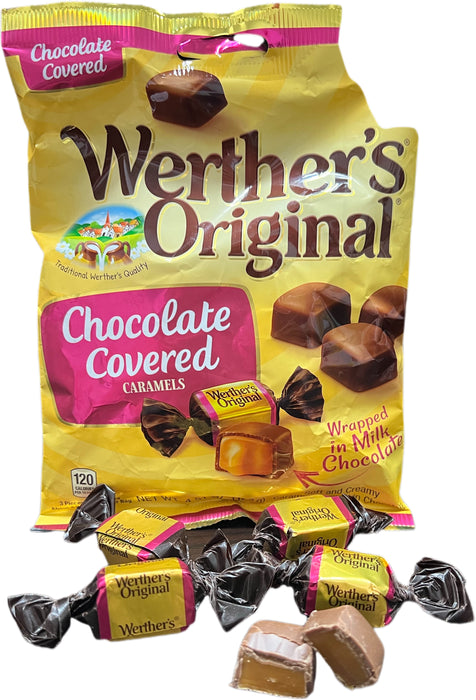 Werthers 4.51oz Bag Chocolate Covered Caramel